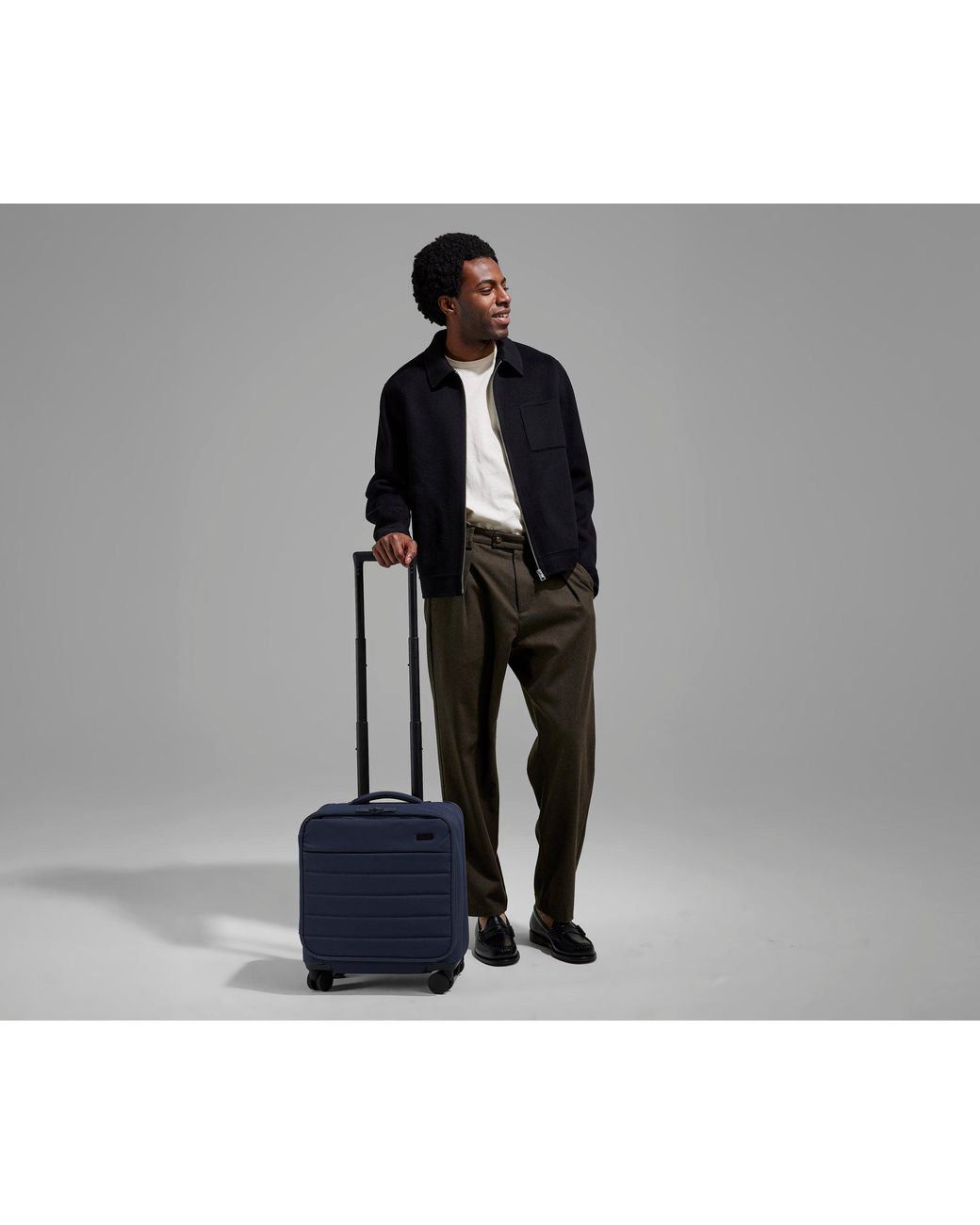 Away Travel Blue Softside Compact Carry-On