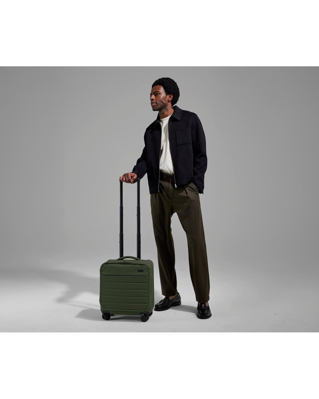 Away Travel Green Softside Compact Carry-On