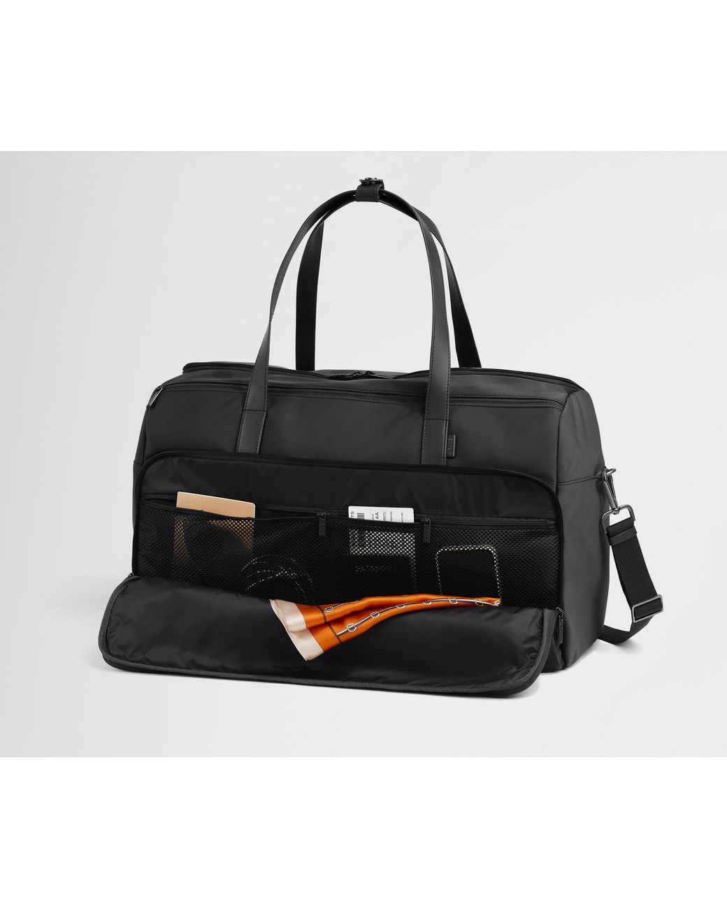 Away Travel Black Garment Duffle
