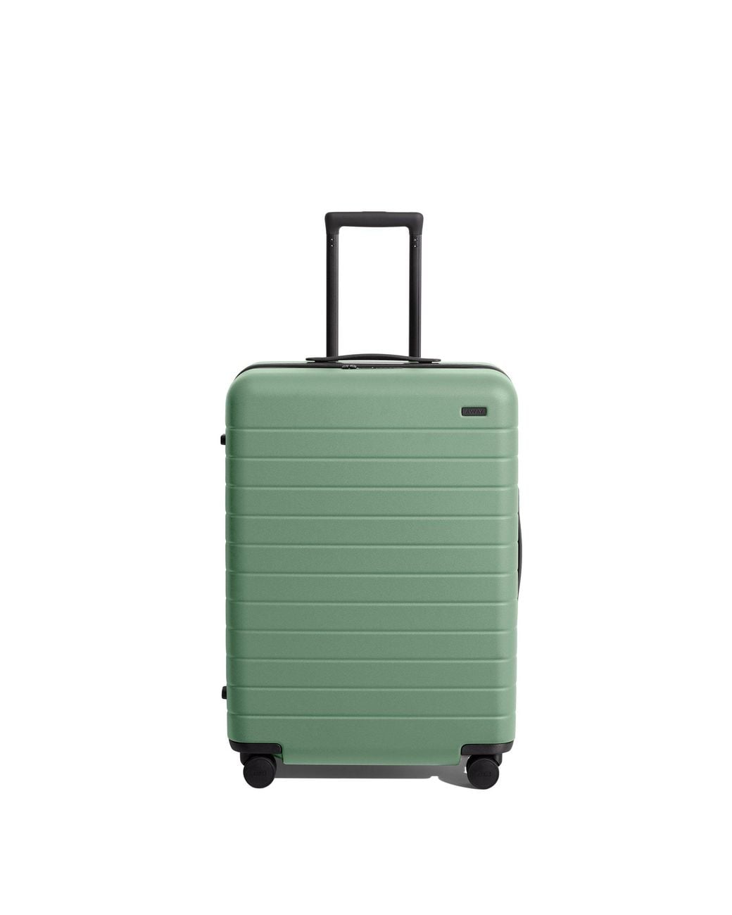 Away Travel Green The Checked Flex Expandable Suitcase