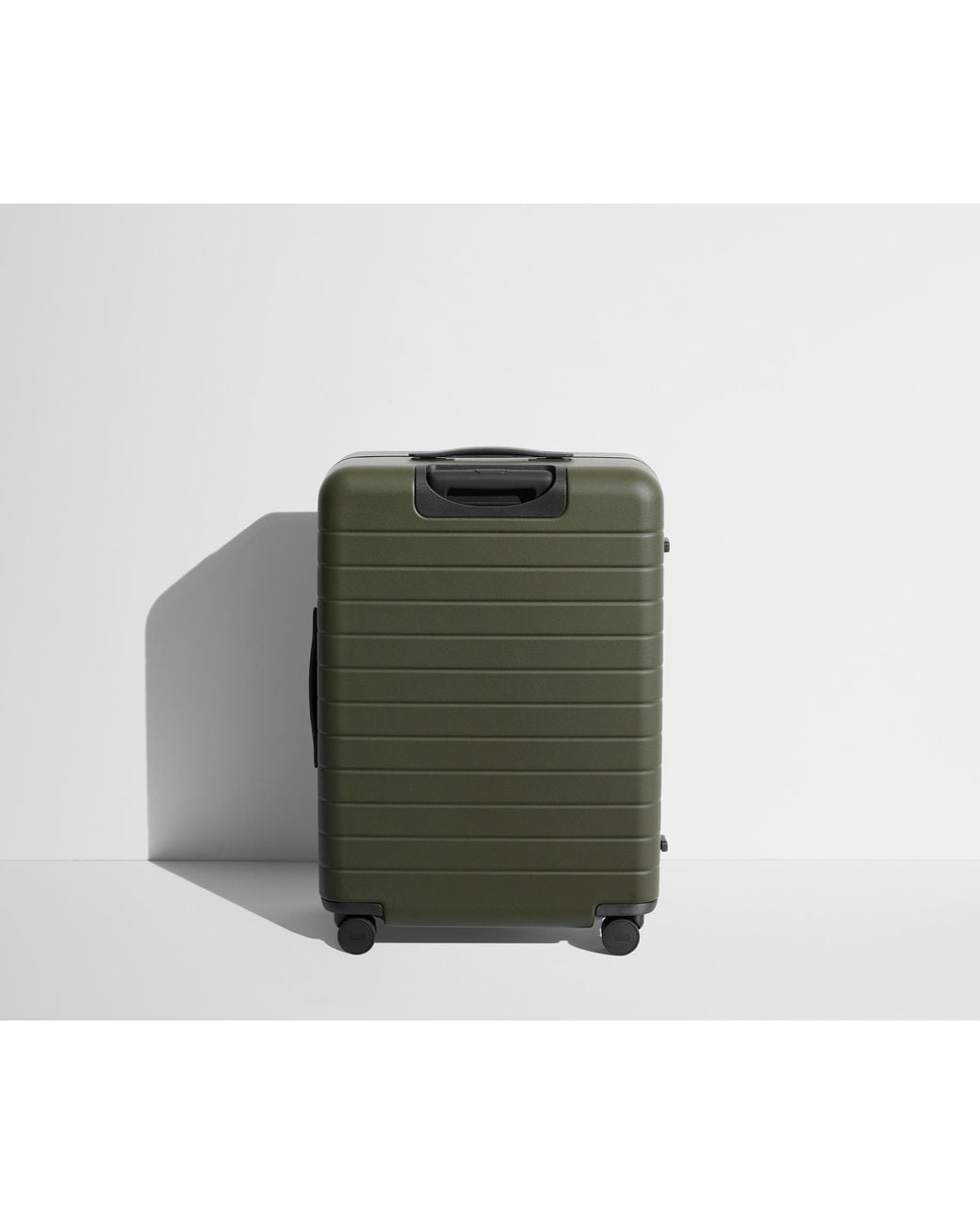Away Travel Green The Checked Suitcase