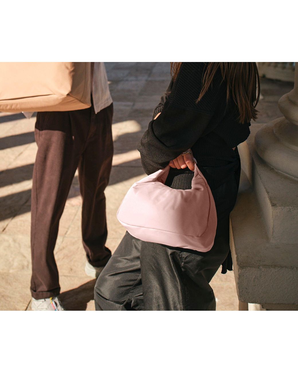 Away Travel Pink Featherlight Crossbody