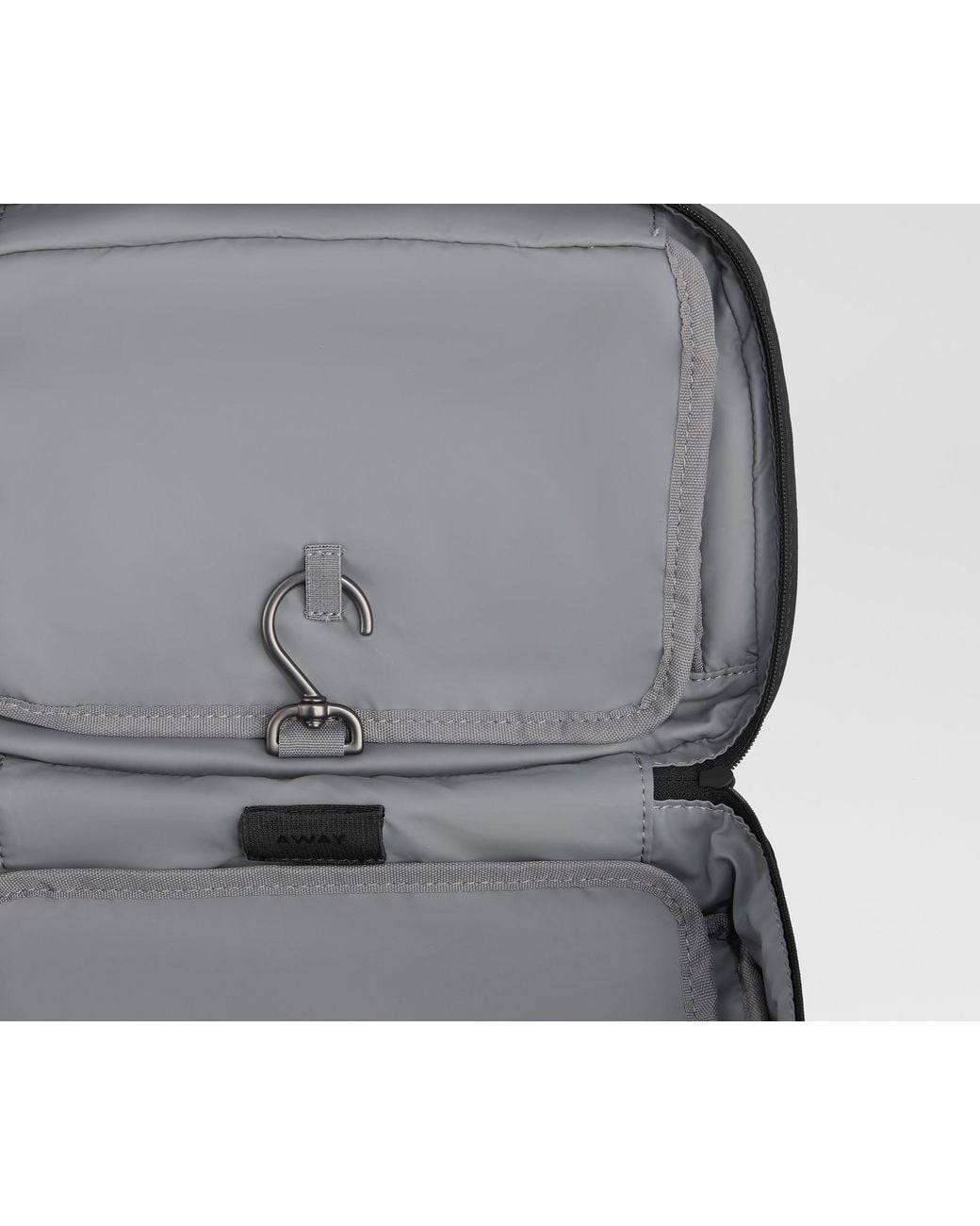 Away Travel Black Hanging Toiletry Bag