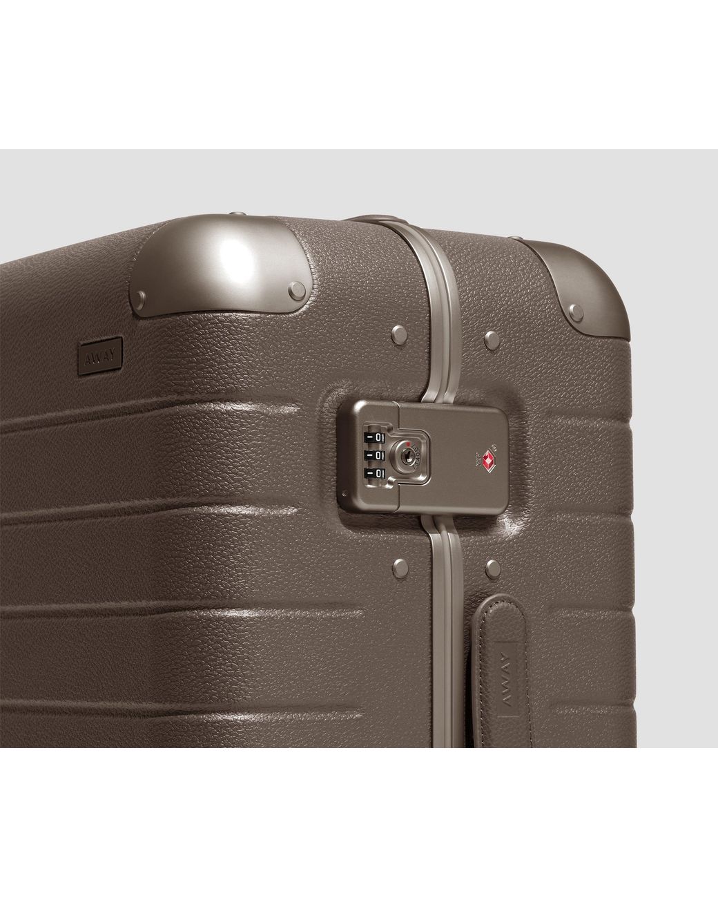 Away Travel Brown The Aluminum Edge Large
