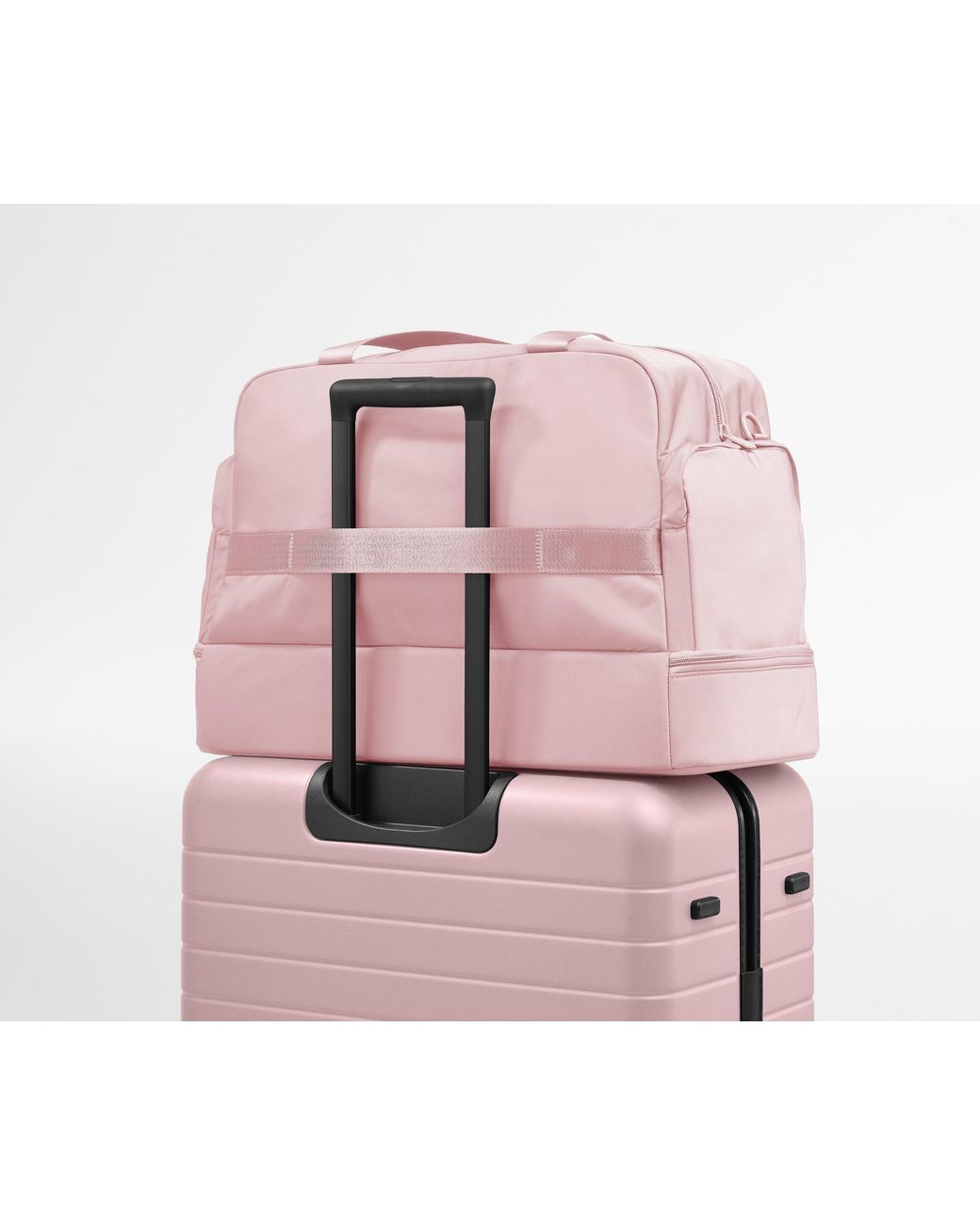 Away Travel Pink Featherlight Weekender