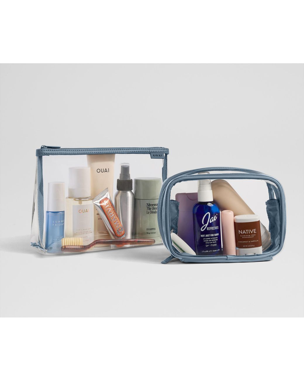 Away Travel Blue Pouch Set