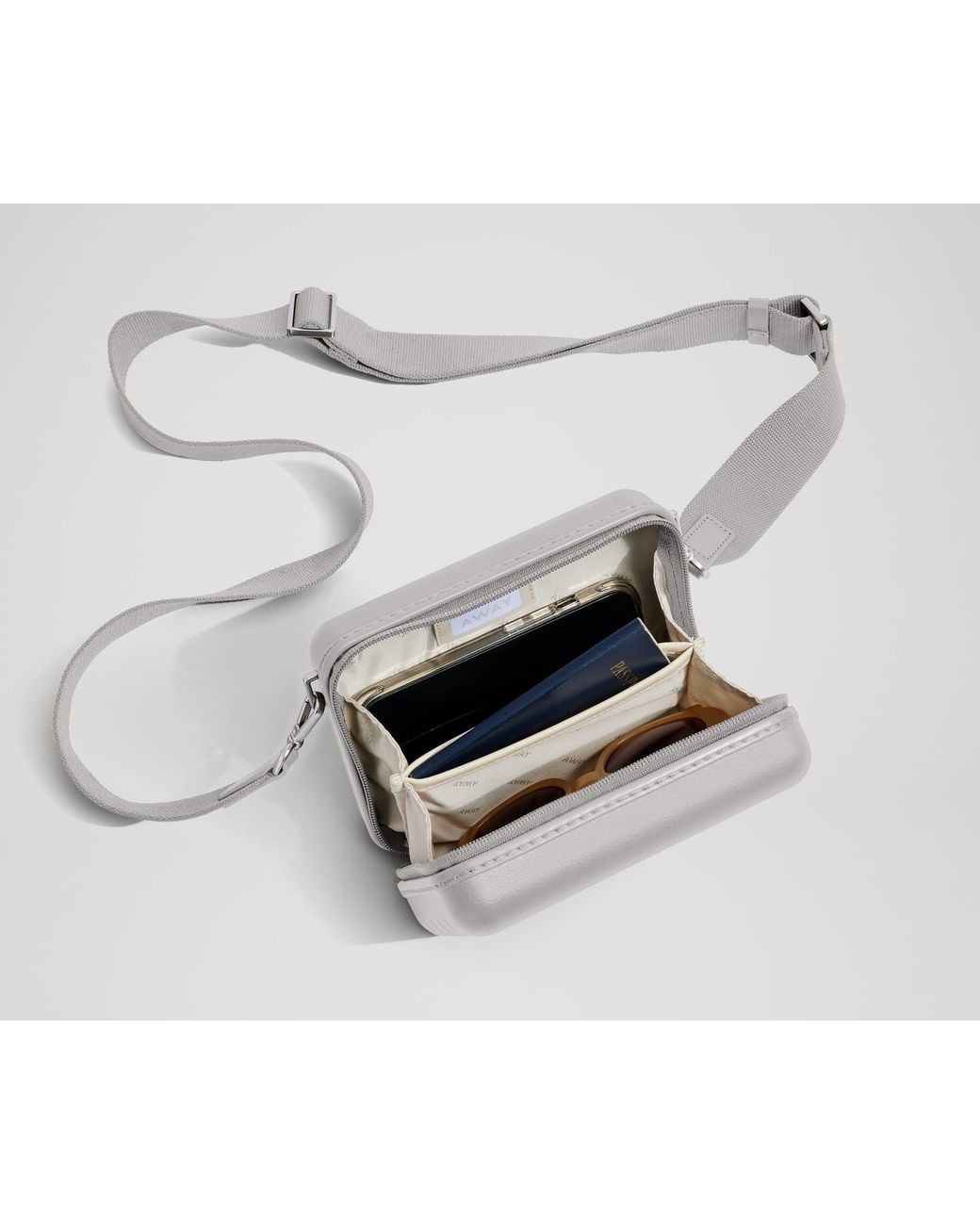 Away Travel White The Mini Crossbody