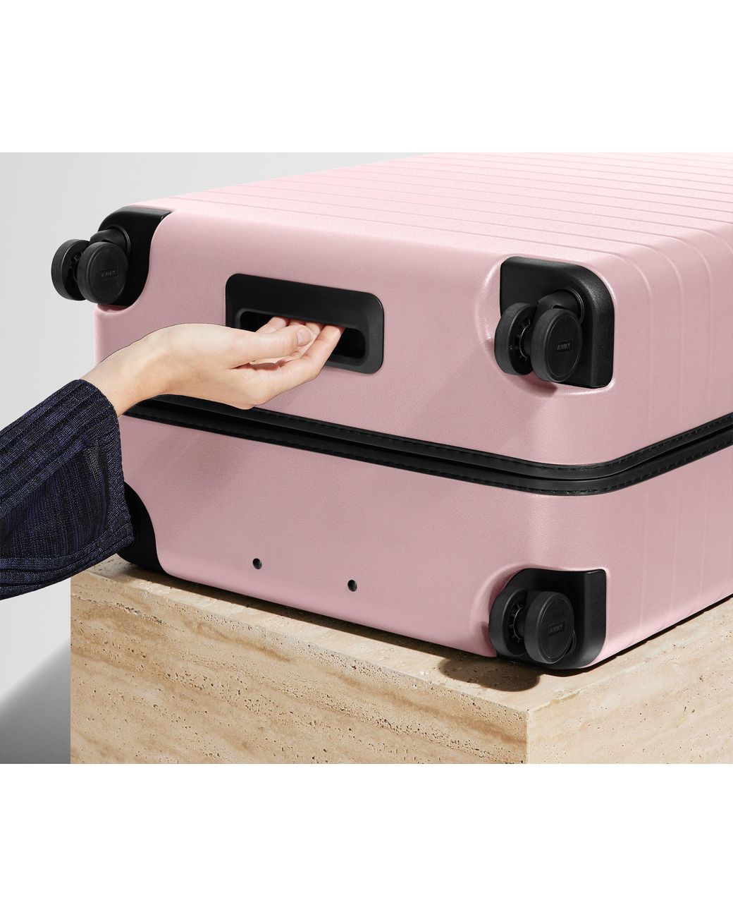Away Travel Pink The Checked Suitcase