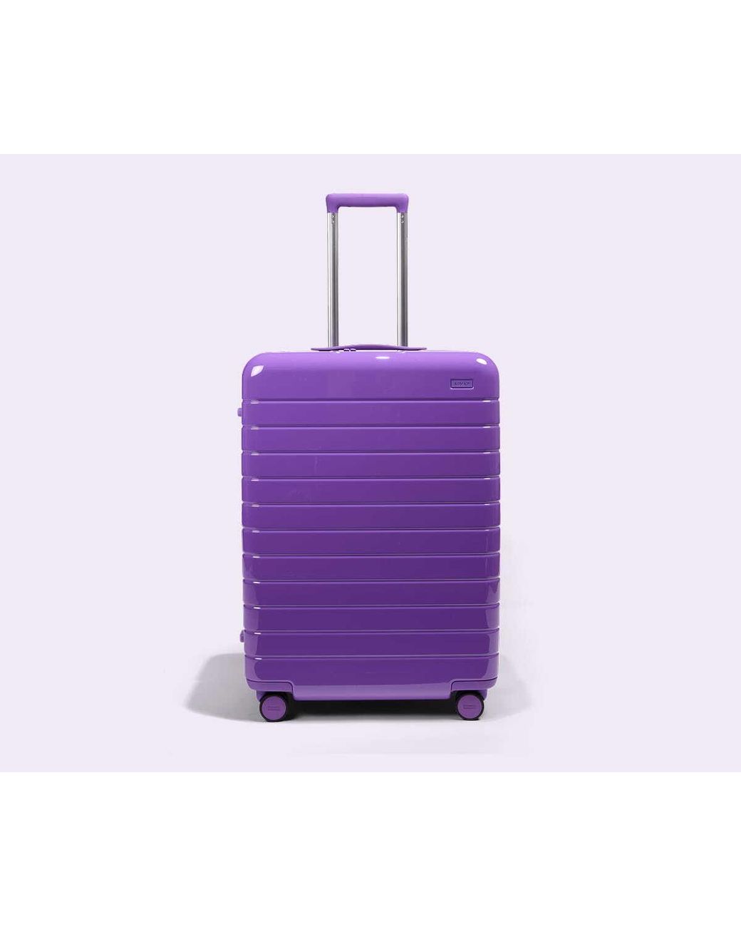 Away Travel Purple The Checked Suitcase