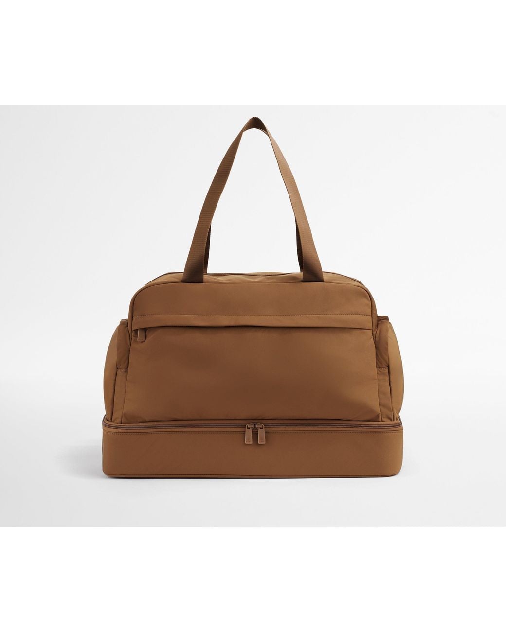 Away Travel Brown Featherlight Weekender