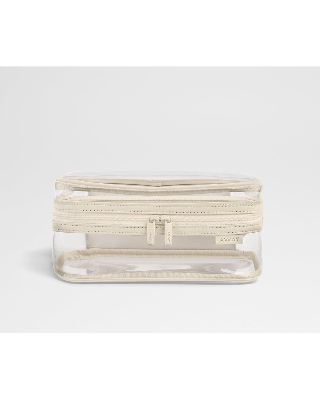Away Travel Natural Clear Toiletry Bag