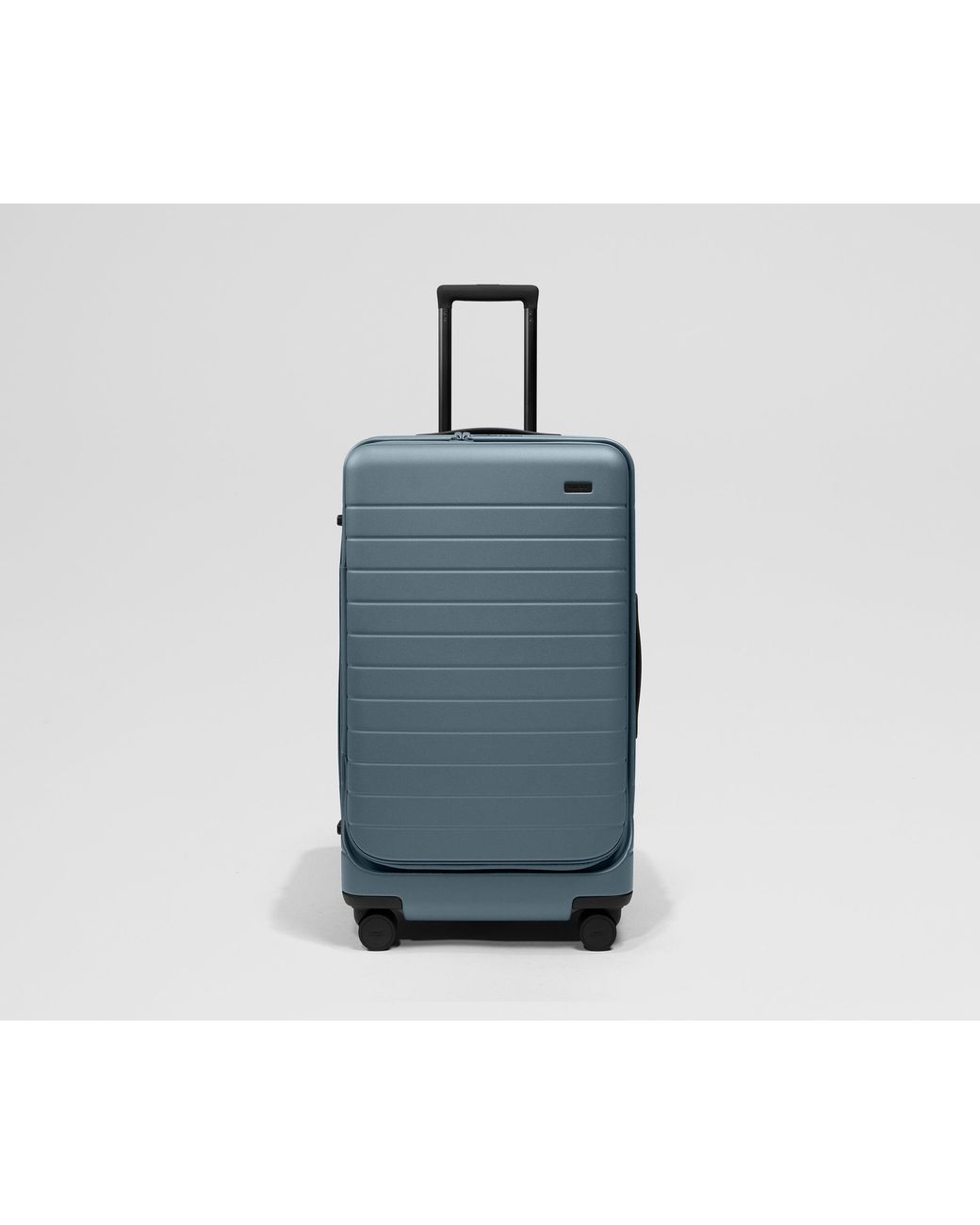 Away Travel Blue Topside Medium Checked Suitcase Trunk