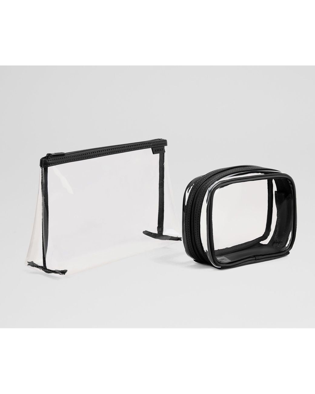Away Travel Black Pouch Set