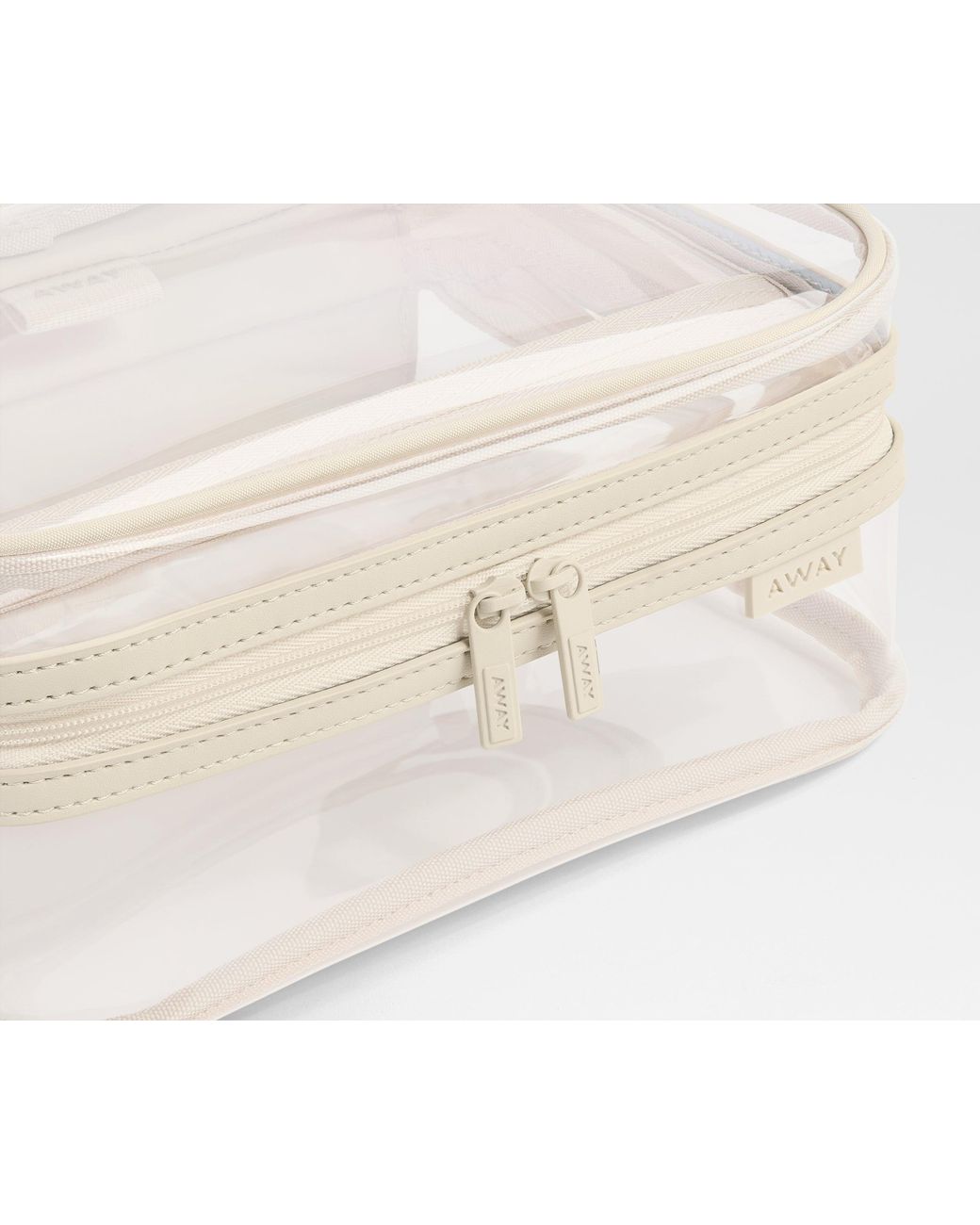 Away Travel Natural Clear Toiletry Bag