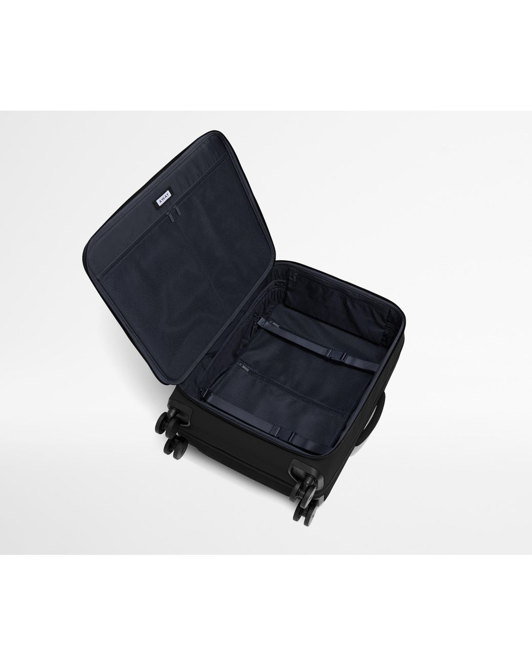 Away Travel Black Softside Medium Checked Suitcase