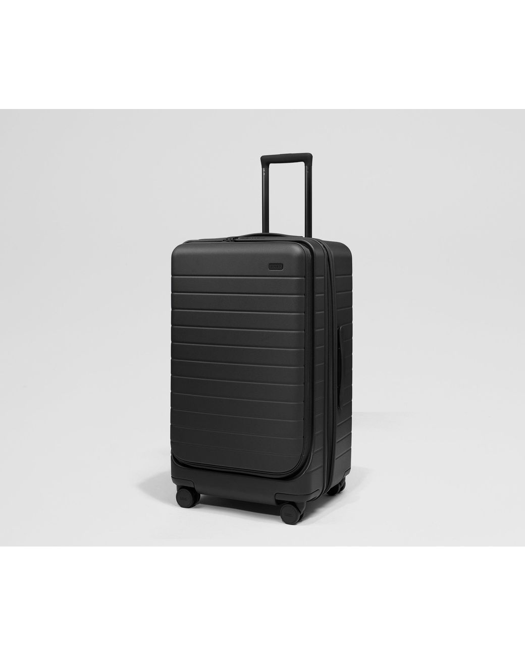 Away Travel Black Topside Medium Checked Suitcase Trunk