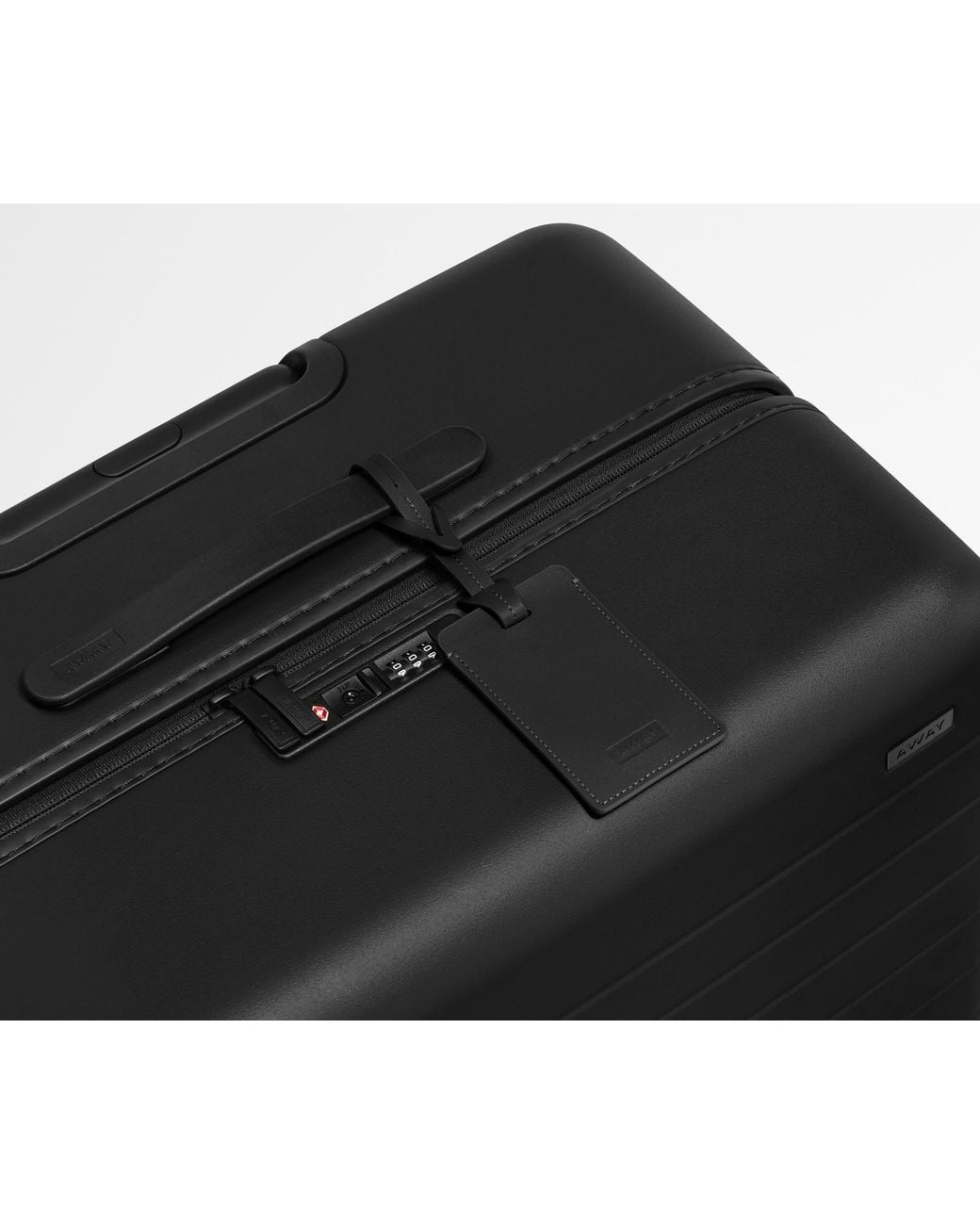 Away Travel Black The Checked Suitcase