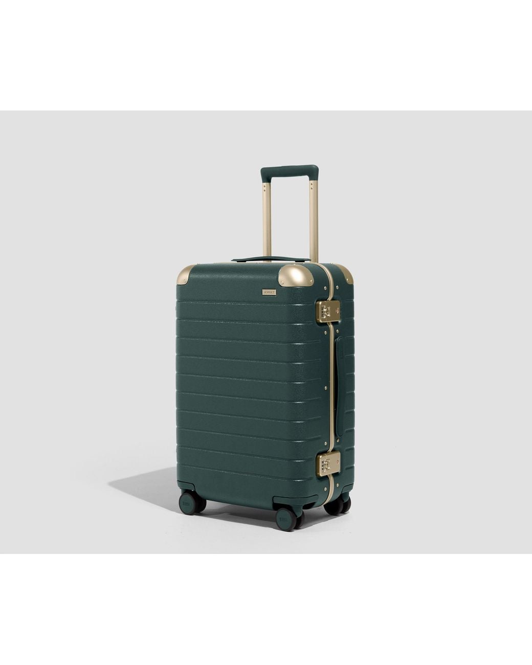 Away Travel Green The Aluminum Edge Bigger Carry-On