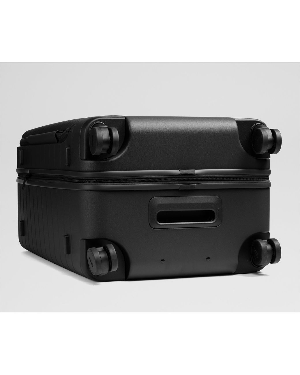 Away Travel Black Topside Medium Checked Suitcase Trunk