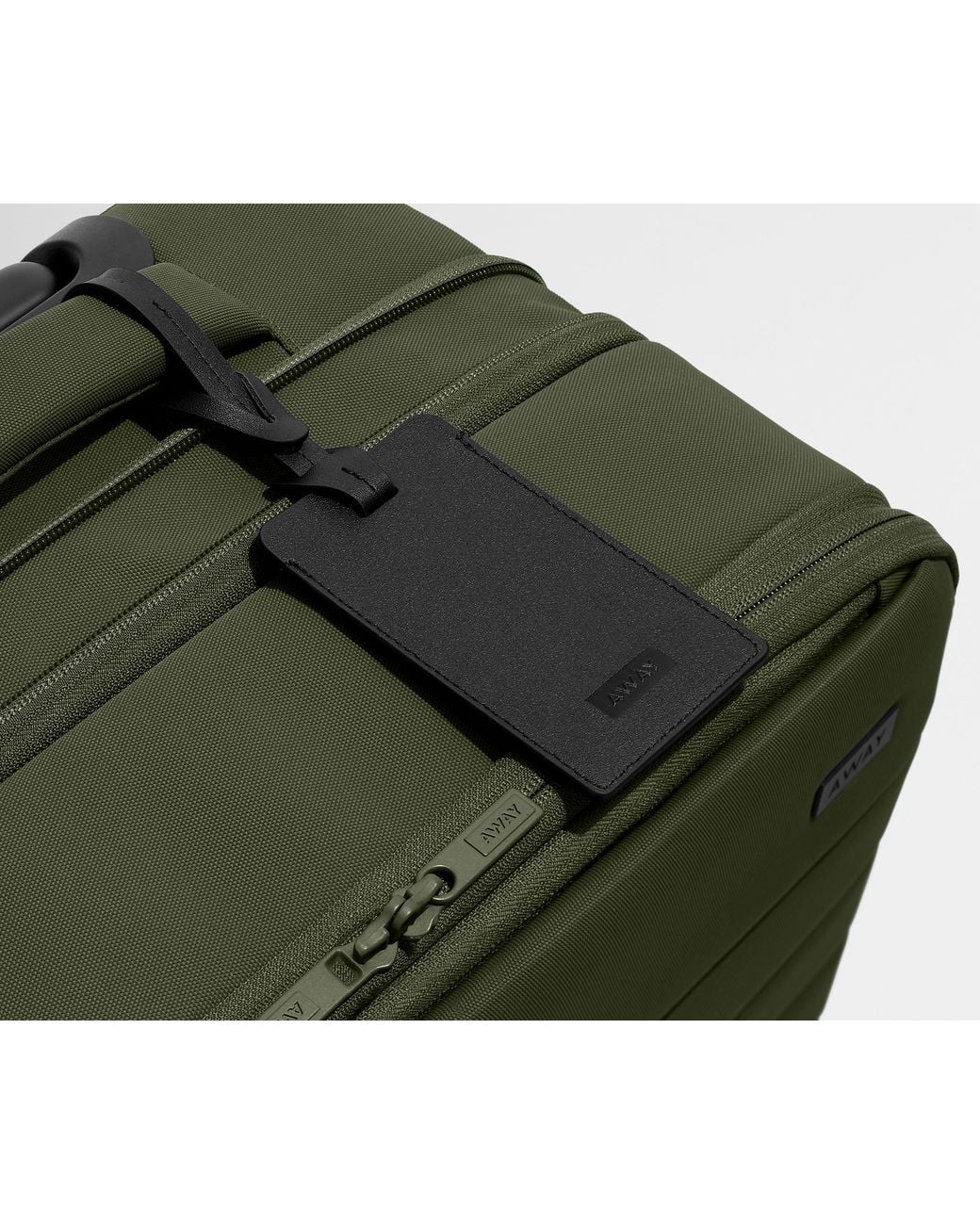 Away Travel Green Softside Bigger Carry-On