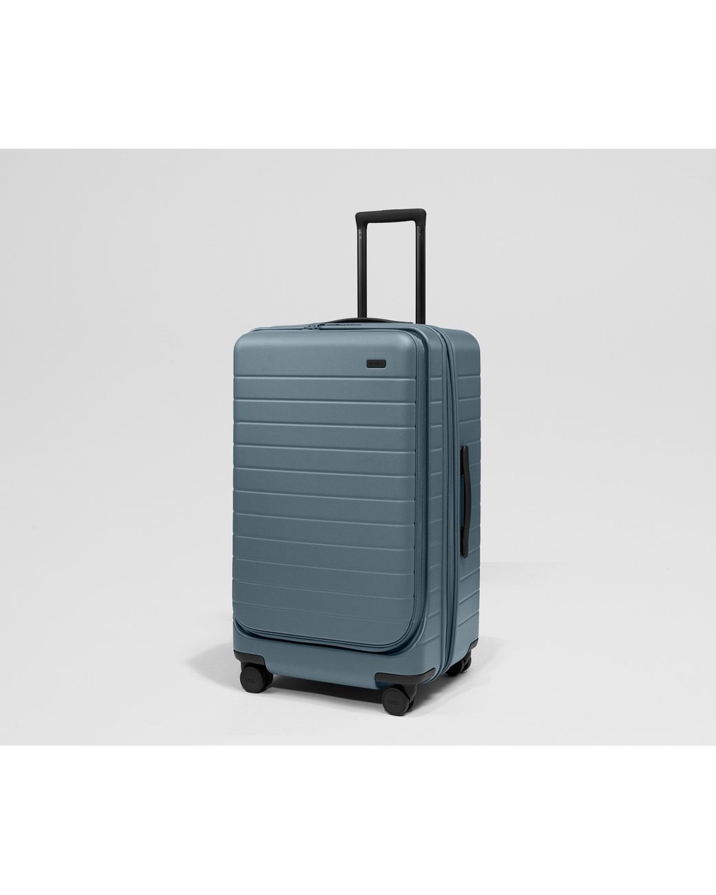 Away Travel Blue Topside Medium Checked Suitcase Trunk