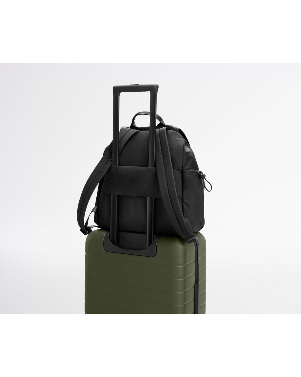 Away Travel Black Featherlight Cargo Backpack