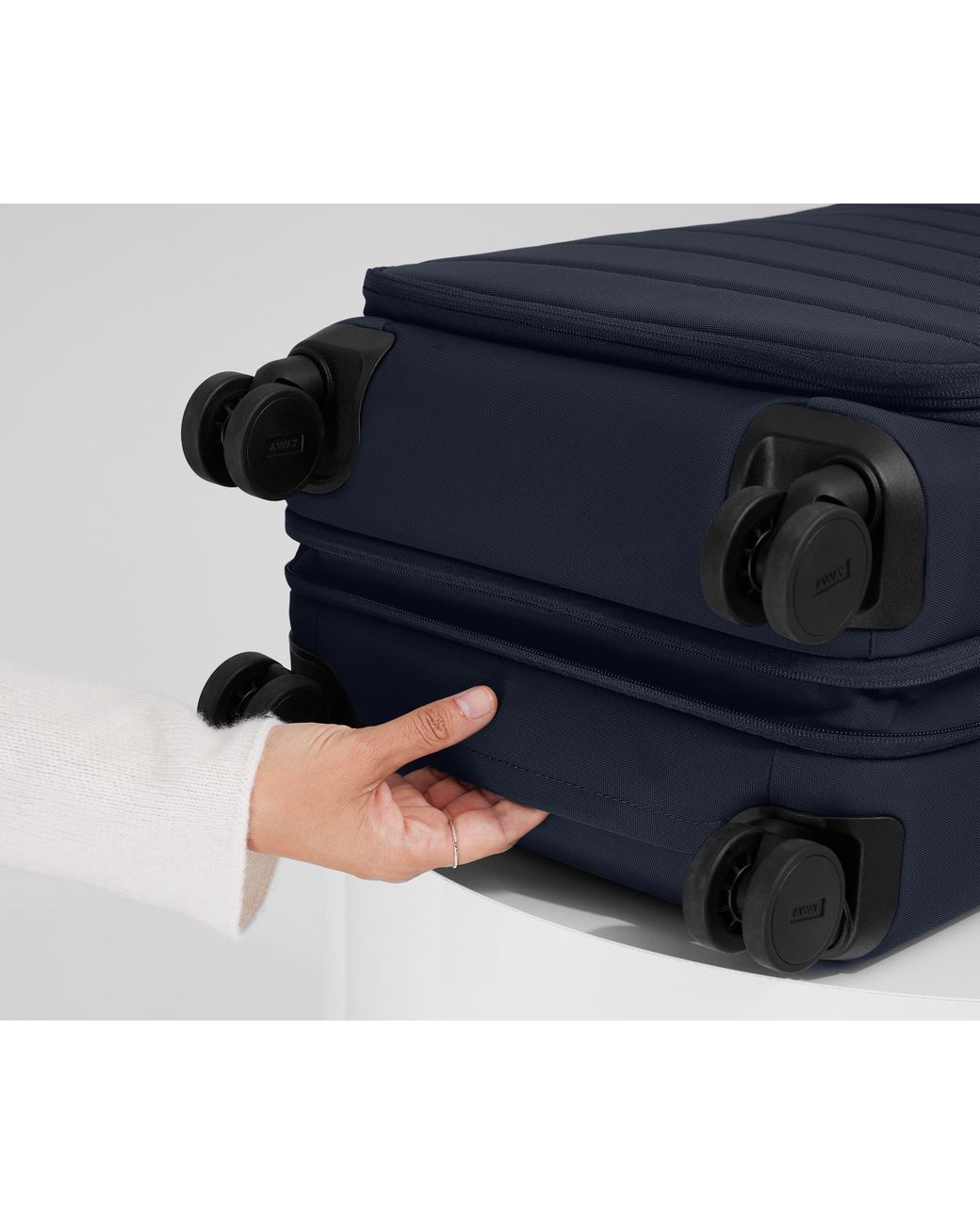 Away Travel Blue Softside Carry-On