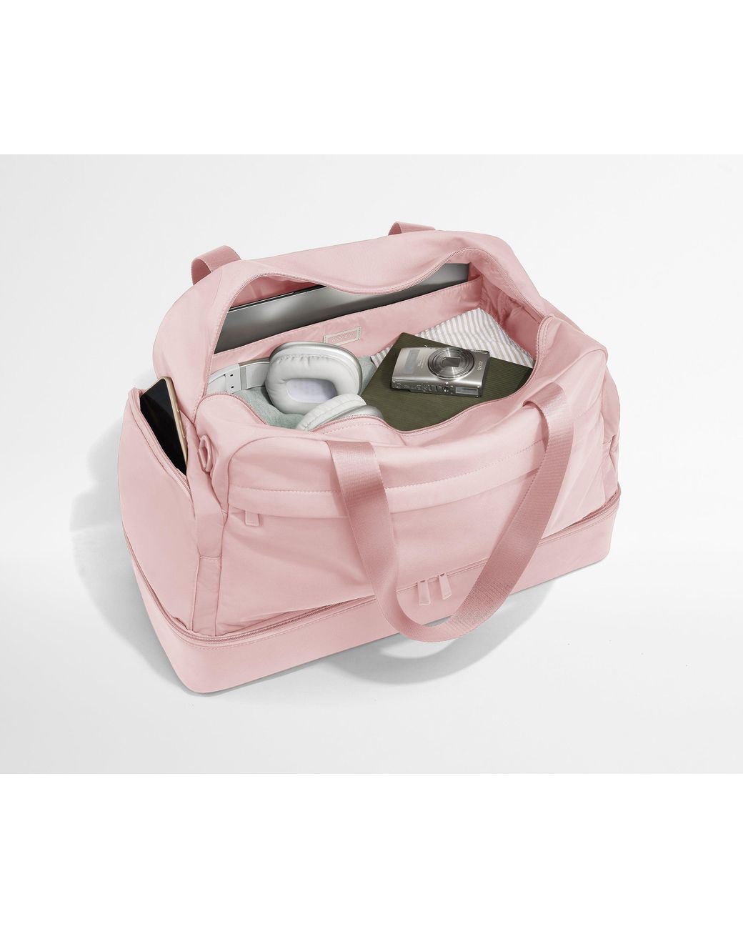 Away Travel Pink Featherlight Weekender