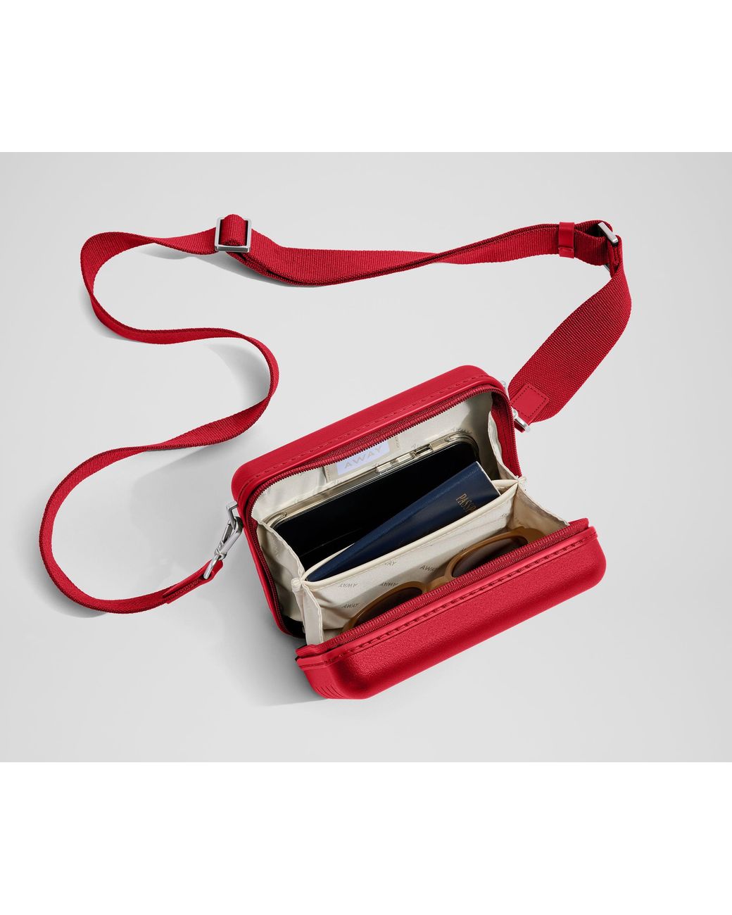 Away Travel Red The Mini Crossbody
