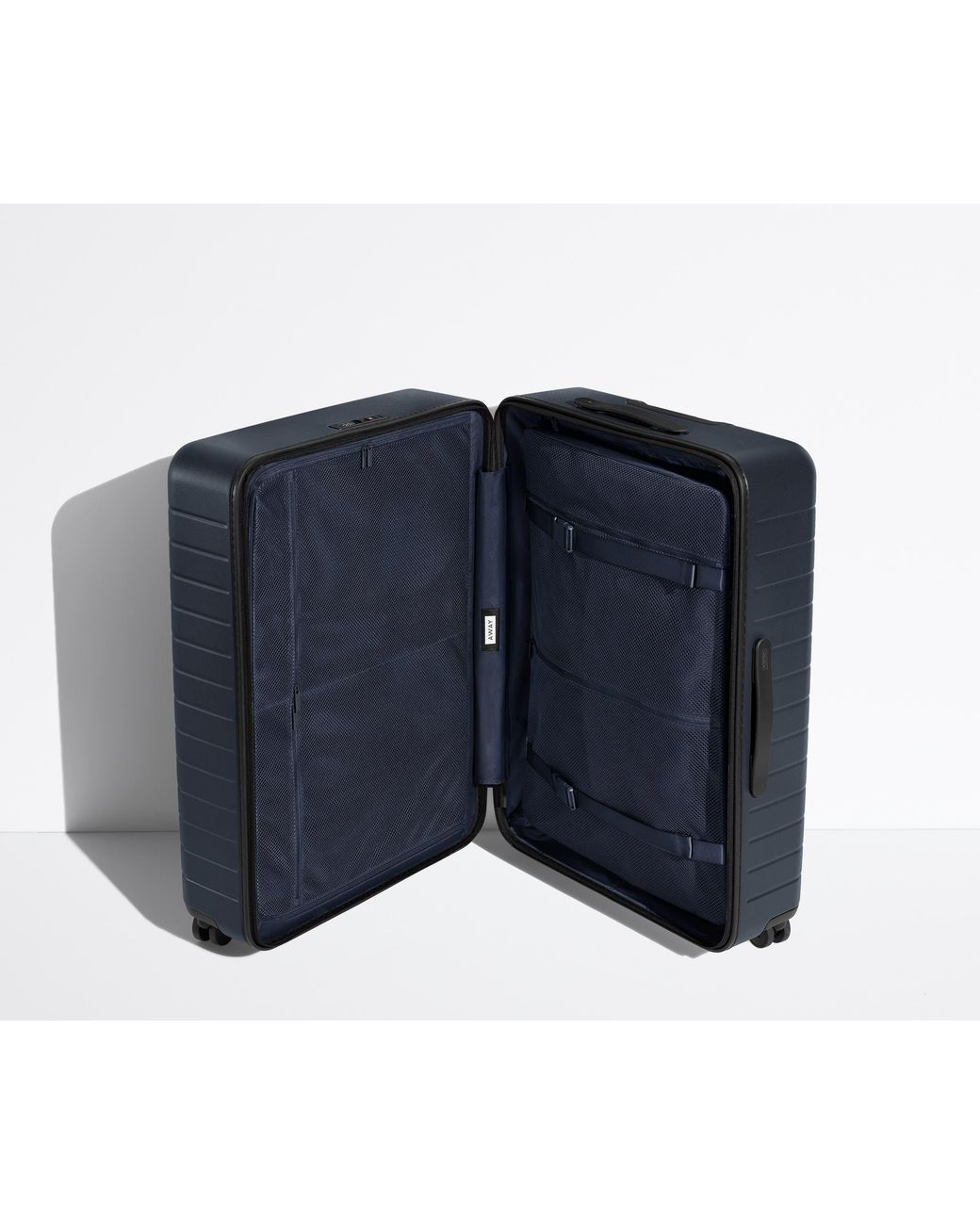 Away Travel Blue The Checked Suitcase