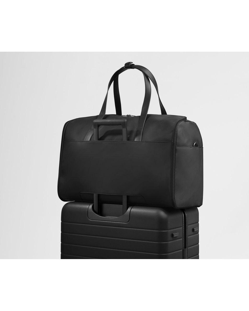 Away Travel Black Garment Duffle