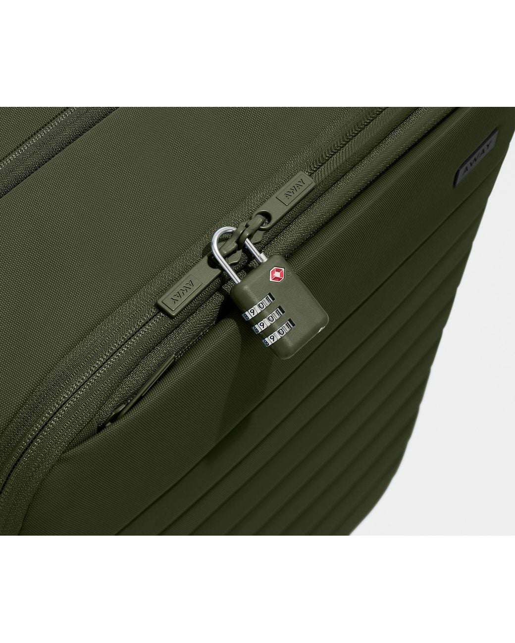Away Travel Green Softside Bigger Carry-On