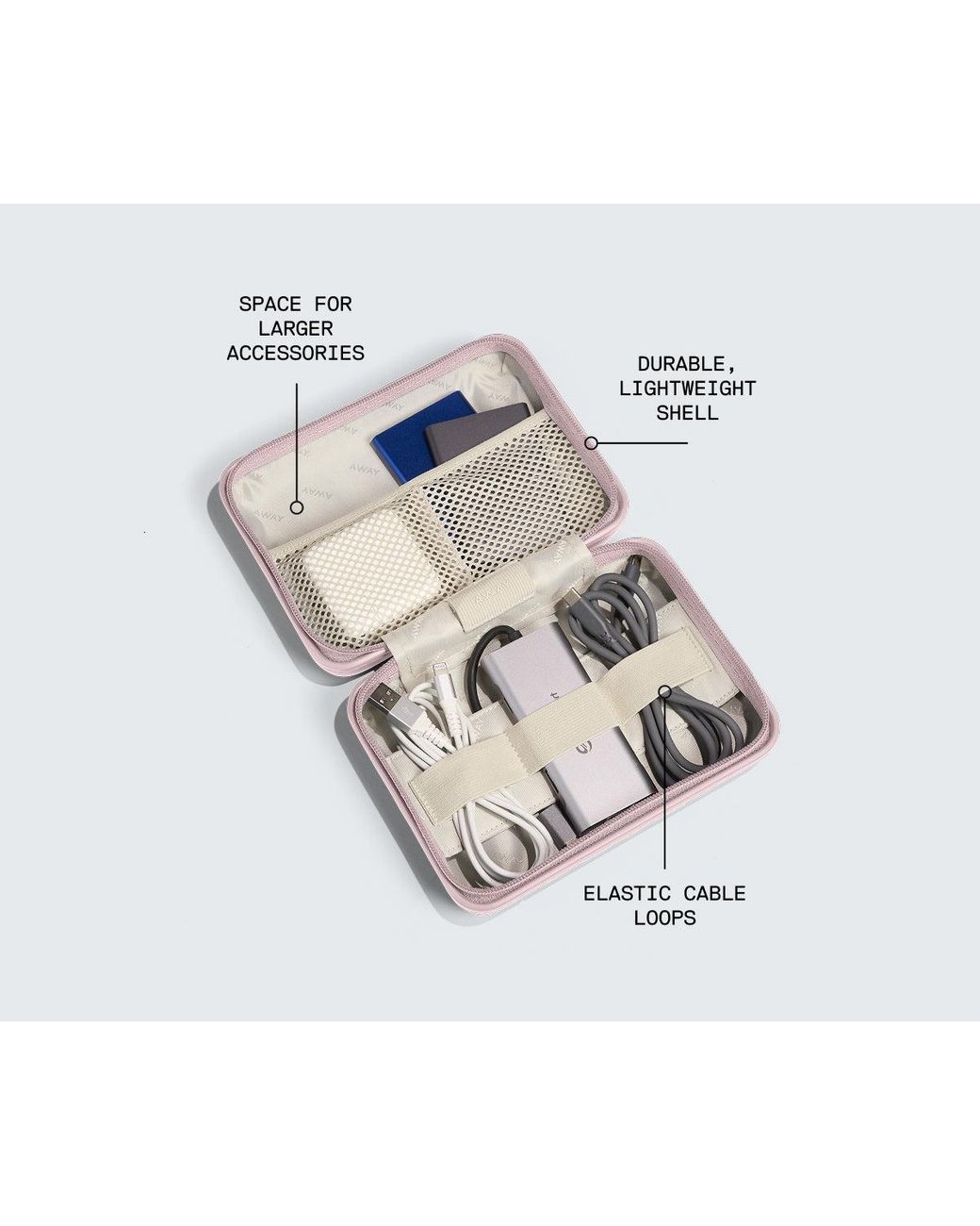 Away Travel Pink Mini Tech Case