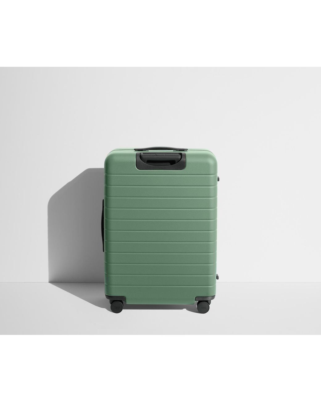 Away Travel Green The Checked Flex Expandable Suitcase