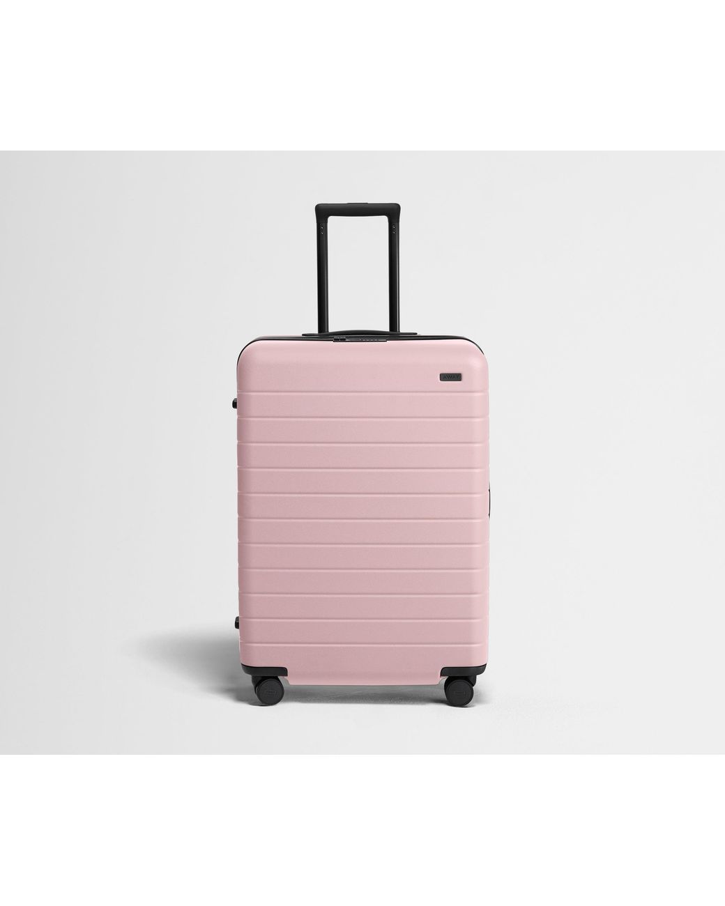 Away Travel Pink The Checked Flex Expandable Suitcase