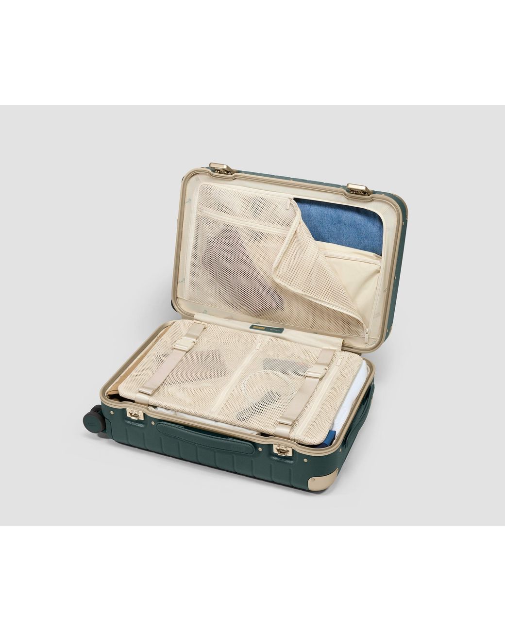 Away Travel Green The Aluminum Edge Bigger Carry-On