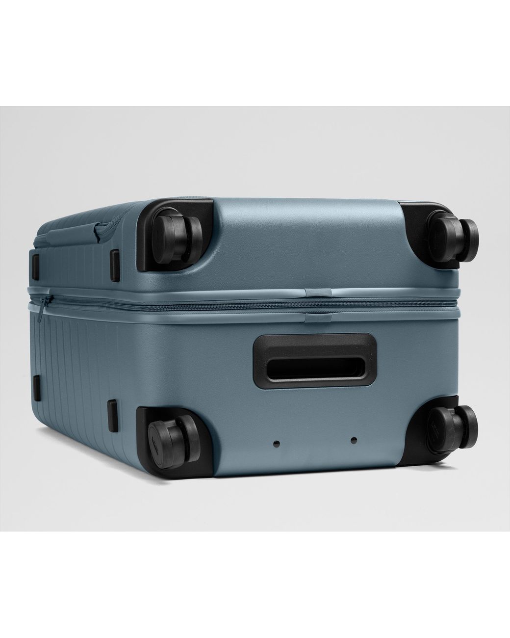 Away Travel Blue Topside Medium Checked Suitcase Trunk