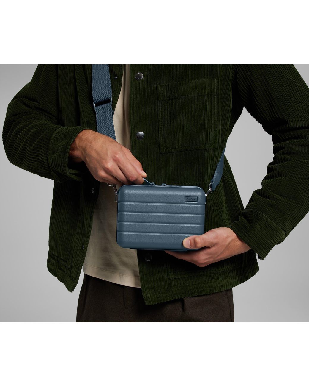 Away Travel Blue The Mini Crossbody