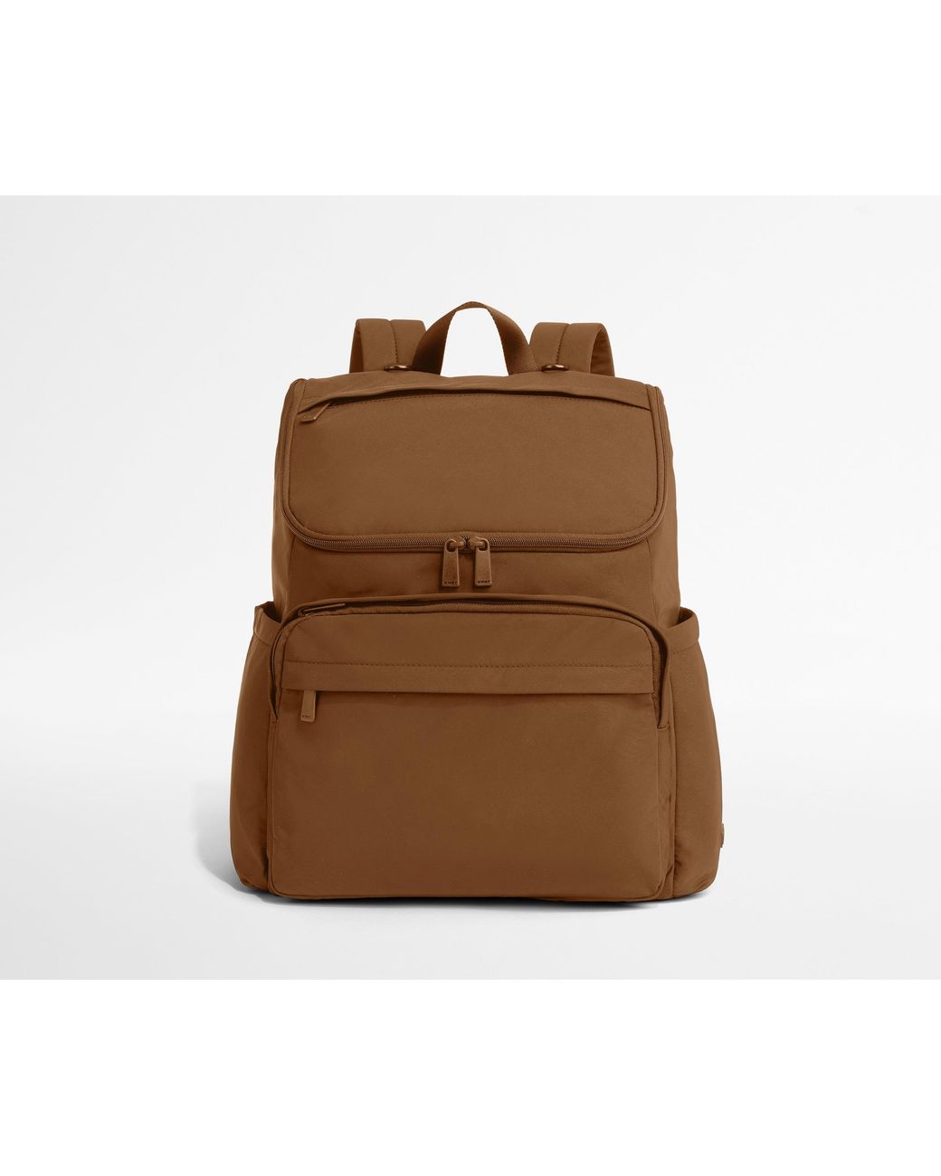Away Travel Brown Featherlight Diaper Backpack