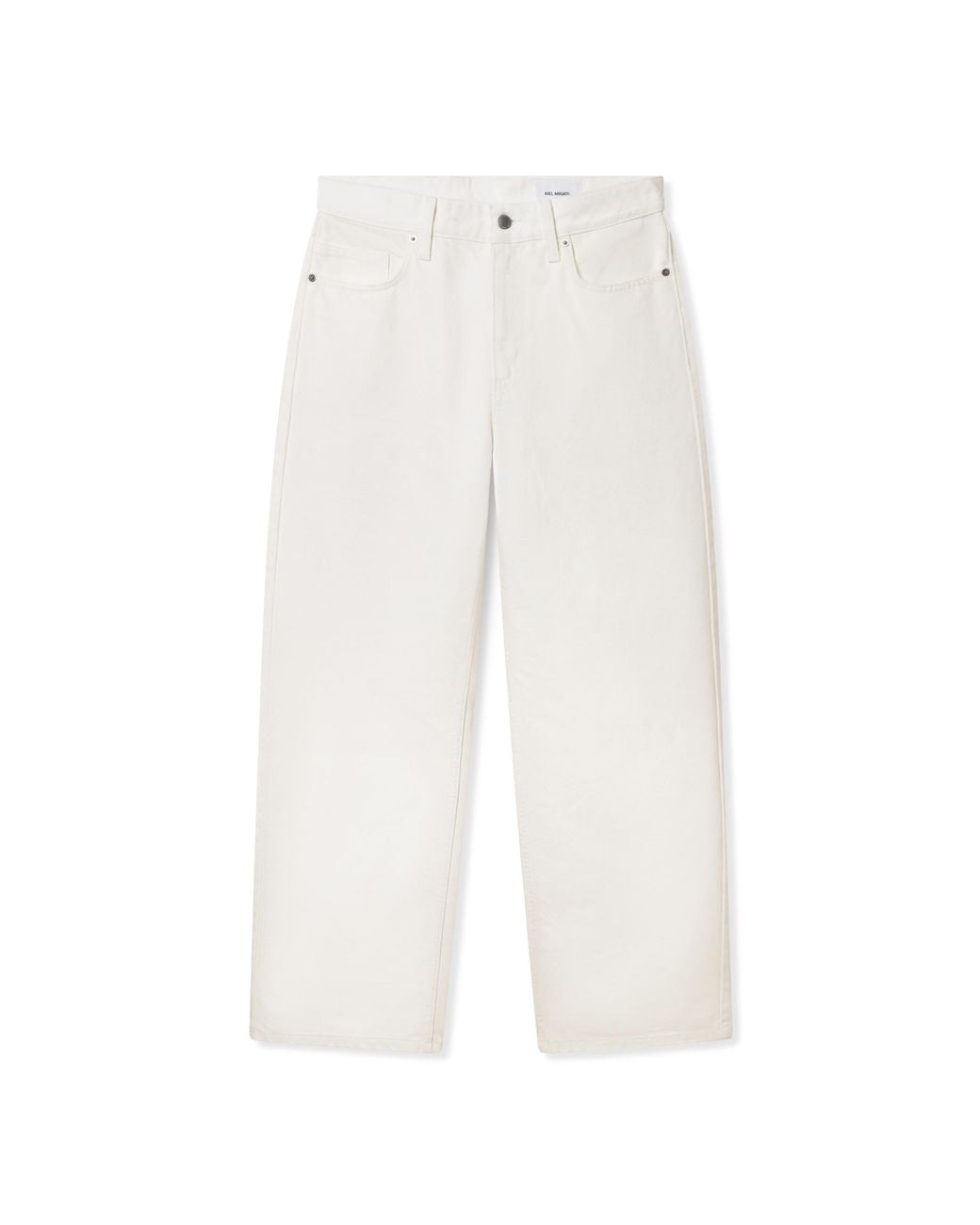 Axel Arigato White Lidia Straight Jeans