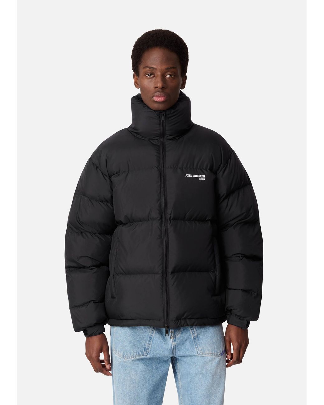 Axel Arigato Blue Observer Puffer Jacket for men