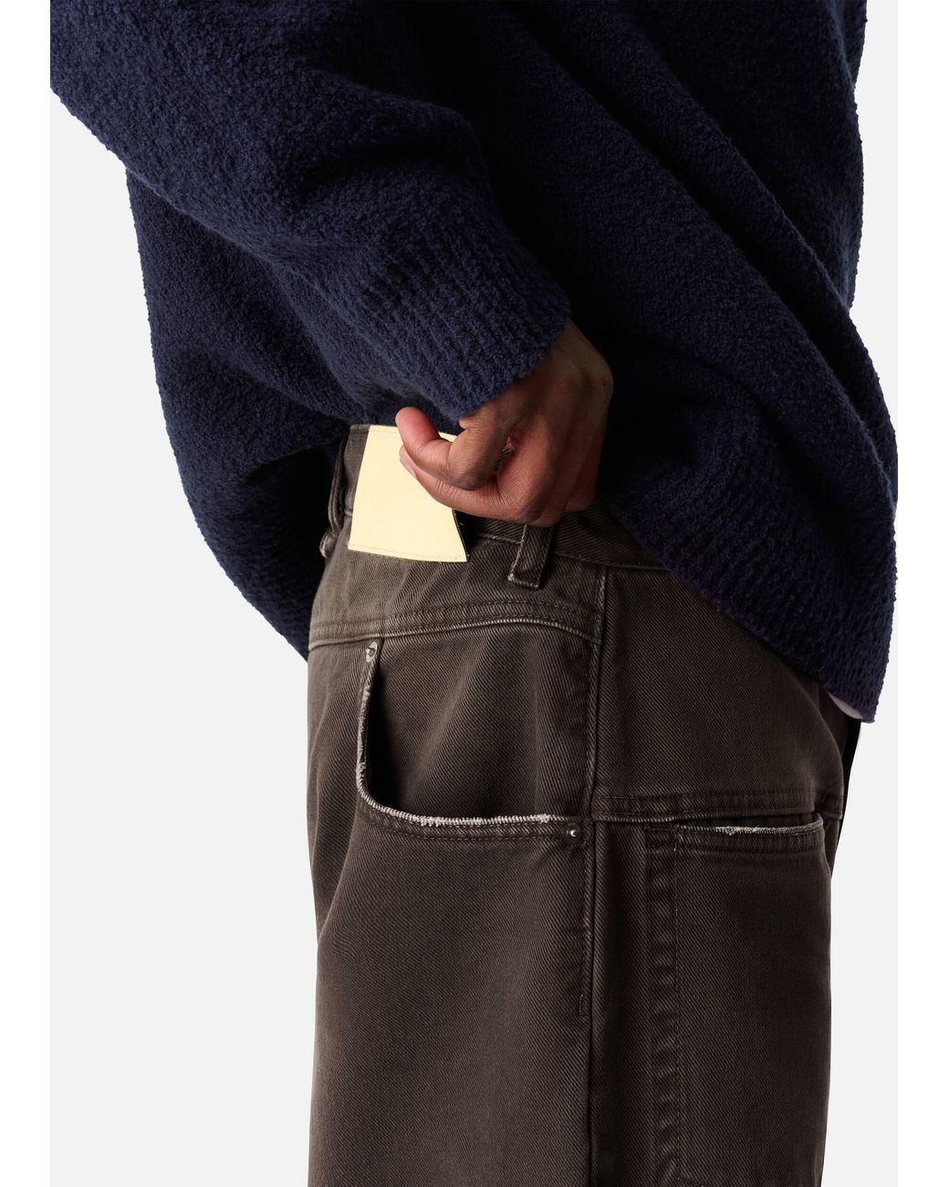 Axel Arigato White Invert Relaxed Jeans