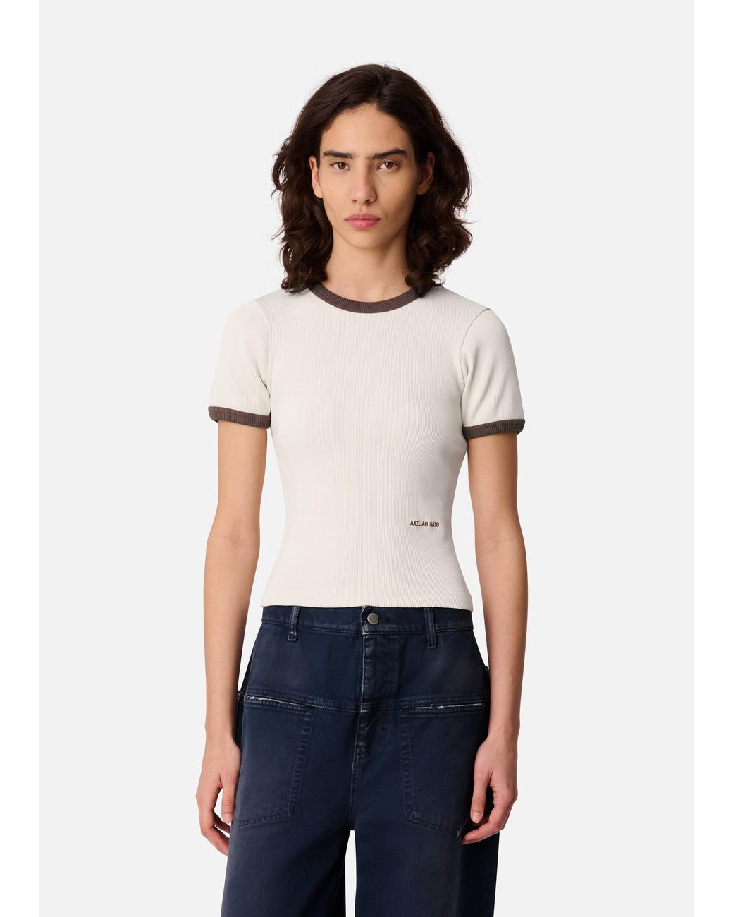 Axel Arigato White Dahlia T-Shirt