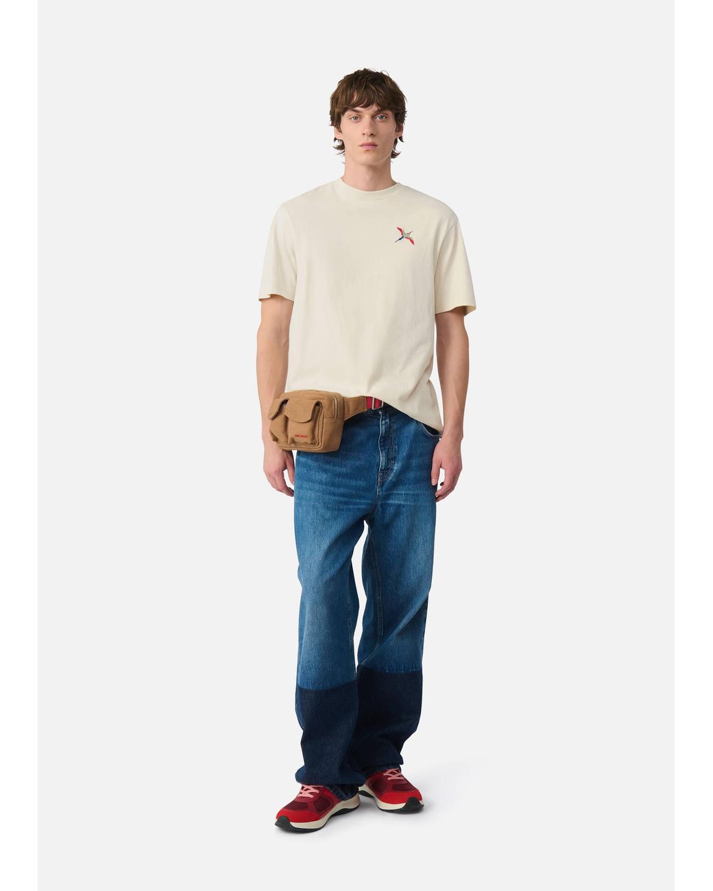 Axel Arigato White Bee Bird T-Shirt for men