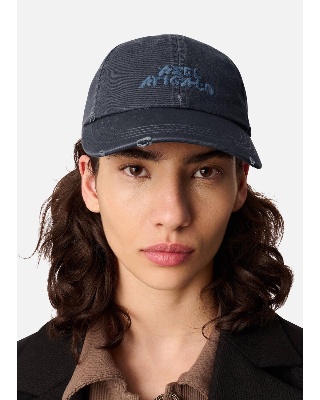 Axel Arigato Blue Floral Washed Cap