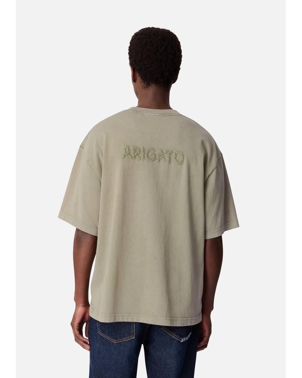 Axel Arigato Gray Hayden Reverse T-Shirt for men