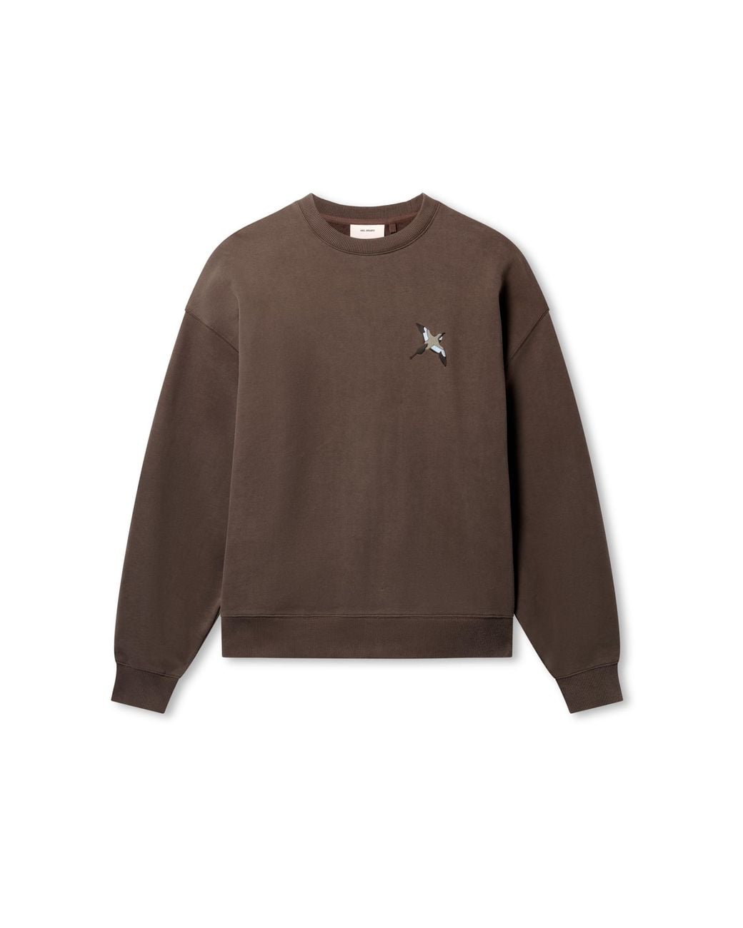 Axel Arigato Brown Micro Bee Bird Sweatshirt for men