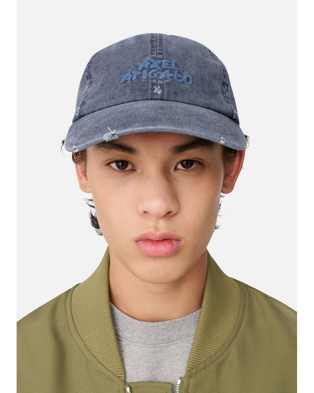 Axel Arigato Blue Floral Washed Cap