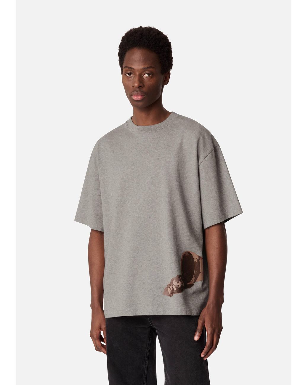 Axel Arigato Gray Fallen T-Shirt