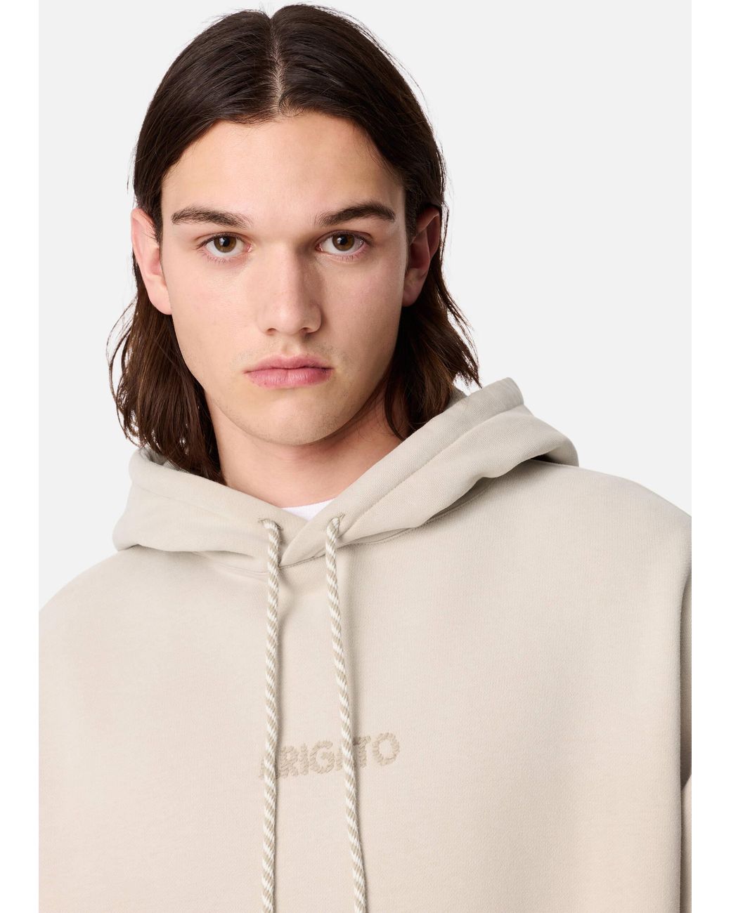 Axel Arigato Natural Gens Washed Hoodie for men